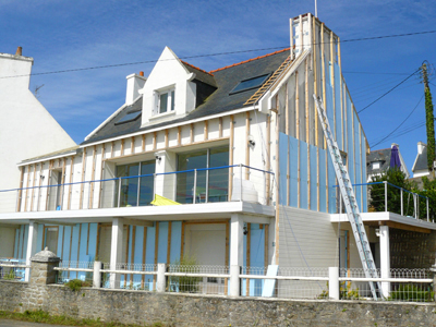 Isolation extérieure maison à Soulac-sur-Mer