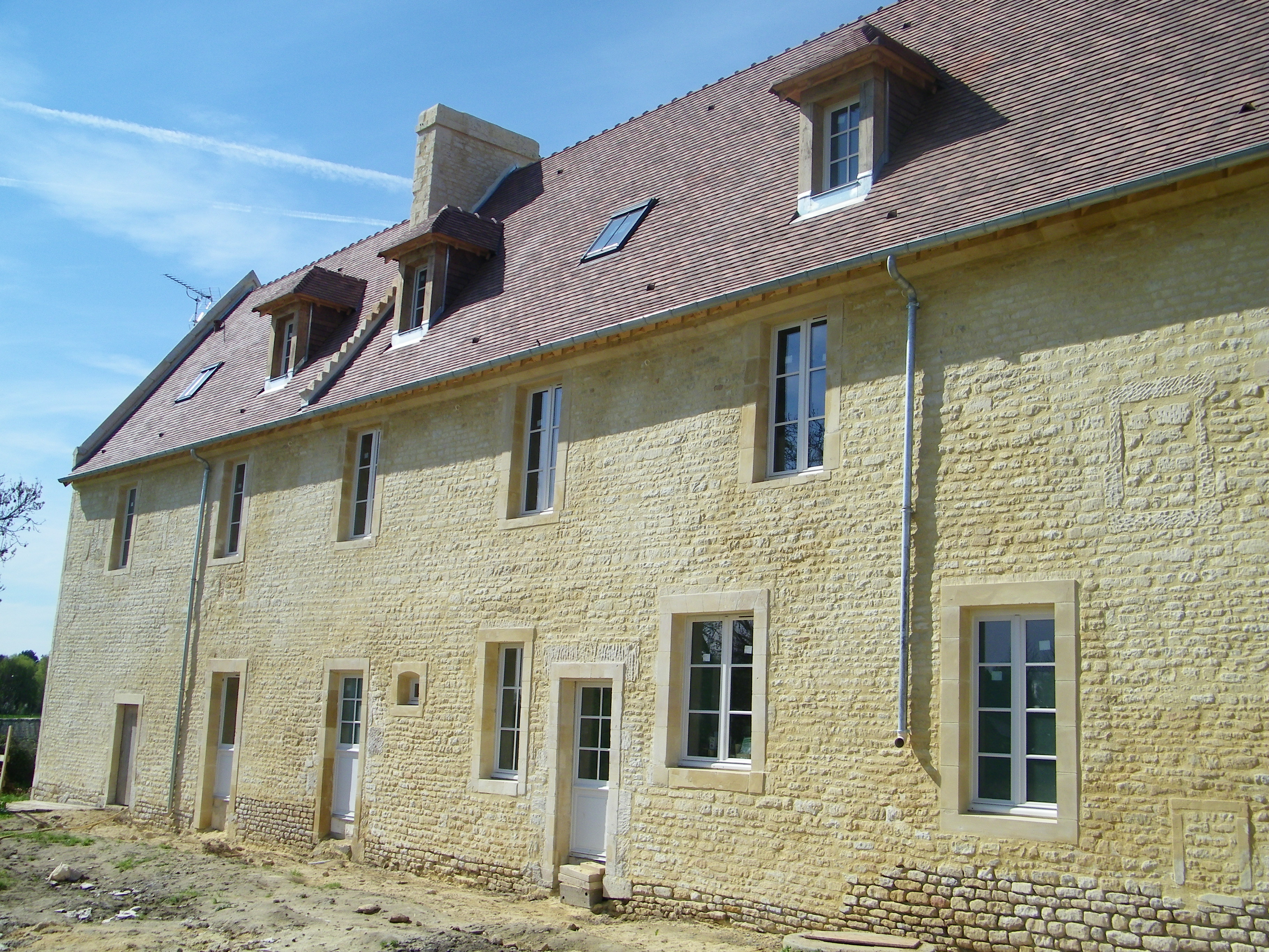 Réhabillitation de maison ancienne dans la Gironde